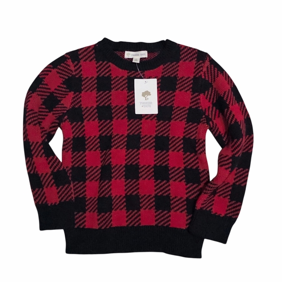 Tucker + Tate Other - TUCKER & TATE Buffalo Plaid Kids Sweater girls size 3T